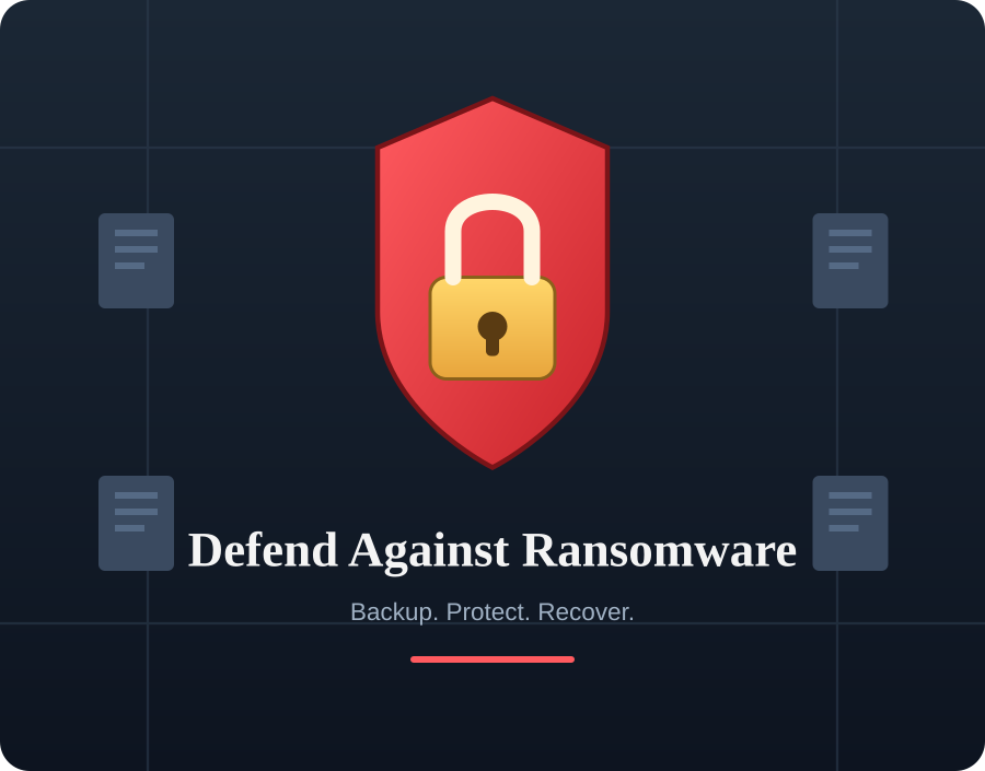 Defend against Ransomware